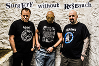 Surgery Without Research - Studio Session: Sandgate, Kent 29.6.13